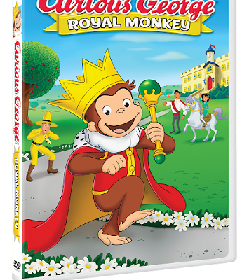 Curious George: Royal Monkey on DVD