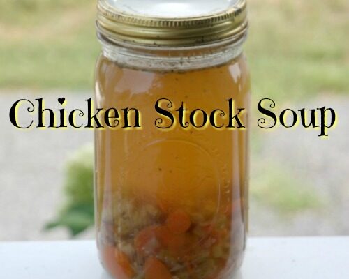 Home Canning Chicken Soup with Recipe