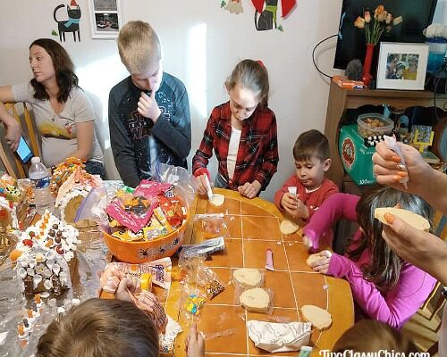 Decorating Ugly Sweater Christmas Cookies Kid’s Holiday Party