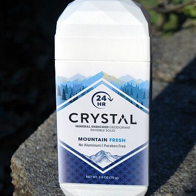 Crystal Mineral Enriched Deodorant for Natural Odor Protection