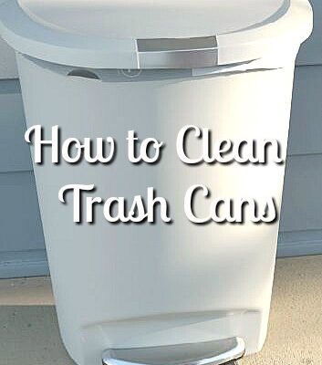 Spring Cleaning: How to Clean Your Trash Cans