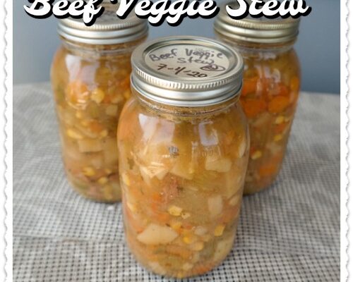 Home Canning Beef Vegetable Stew with Recipe and Tips