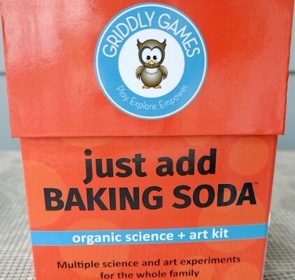 Just Add Baking Soda Organic Science + Art Kit from Griddly Games