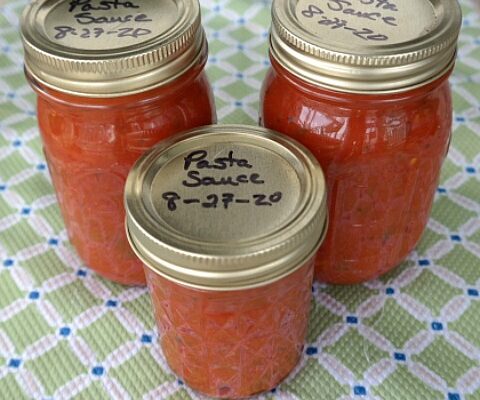 Home Canning Spaghetti Sauce with Recipe and Tips