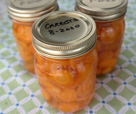 Home Canning Sliced Carrots with Recipe and Tips