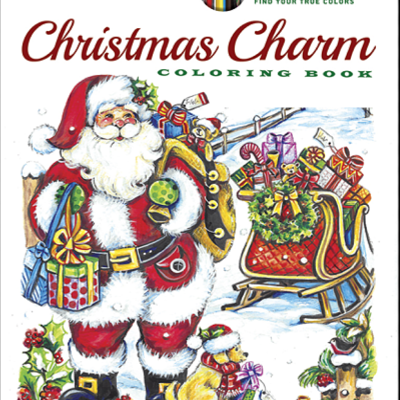 Creative Haven Christmas Charm Coloring Book