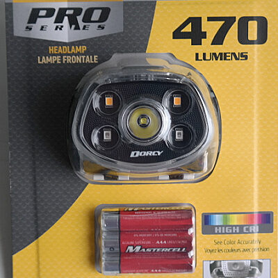 Dorcy Pro Series 470 Lumens Headlamp