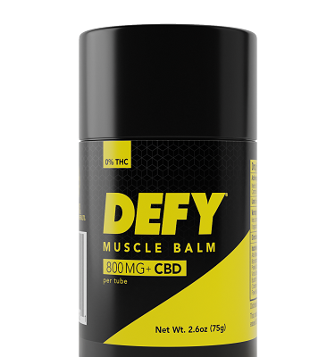 Ease Muscle Pain with DEFY CBD Muscle Balm