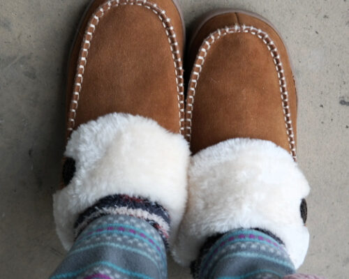 Earth Origins Indoors and Outdoors Moccasin Slippers