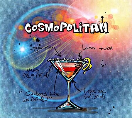 How to Make a Cosmopolitan Cocktail Drink