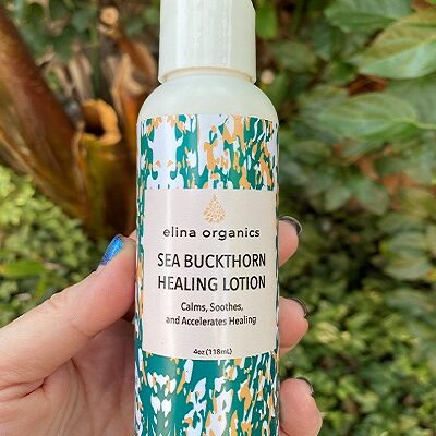 Elina Organics Sea Buckthorn Healing Lotion for Protecting, Healing and Pampering Your Skin