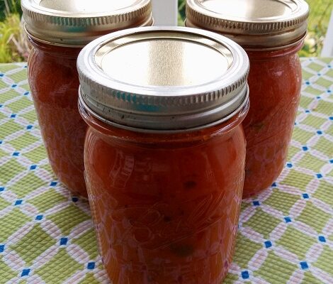 Home Canning Spiced Tomato Soup with Recipe and Tips