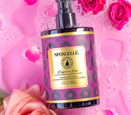 Spongelle Hand and Body Wash Moisturizing and Vegan-Friendly