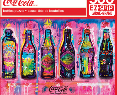 Coca-Cola Bottles 300-Piece EZ-Grip Puzzle