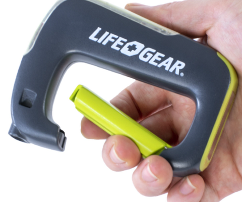 Life Gear Rechargeable Adventure Carabiner Clip Light