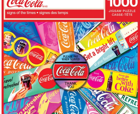 Coca-Cola Signs of the Times 1000 Piece Puzzle