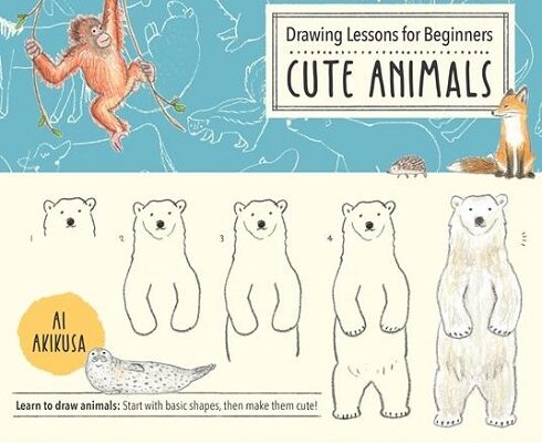 Drawing Lessons for Beginners Cute Animals by Ai Akikusa