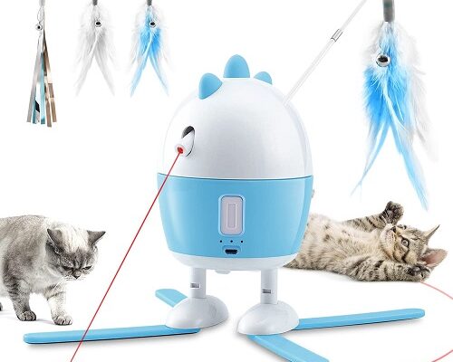 Interactive Rechargeable Laser Cat Toy