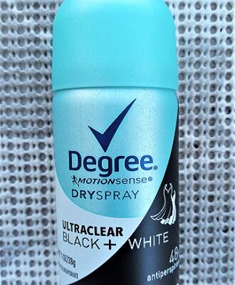 Degree UltraClear Black+White Dry Spray for Women