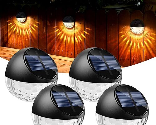 Quntis LED Solar Fence Lights