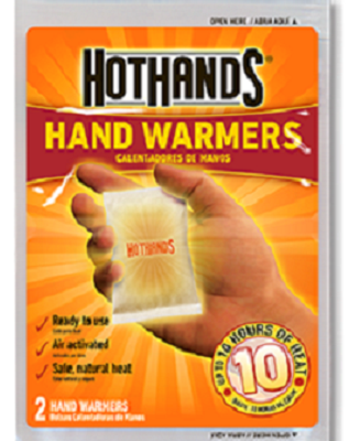 HotHands Hand Warmers Provides Up to 10 Hours of Heat