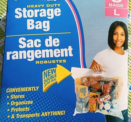 Protect, Organize, and Store Items in Heavy Duty Storage Bags