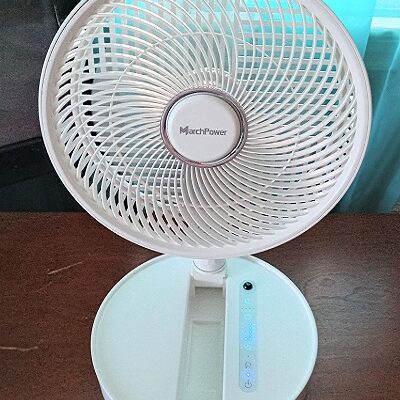 MarchPower Foldaway Floor and Desk Fan