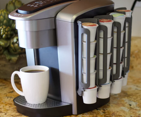 The Space-Saving Sidekick Coffee Pod Dispenser