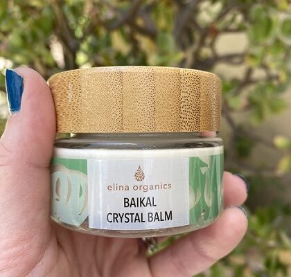 Elina Organics Baikal Crystal Balm for Revitalizing Your Skin