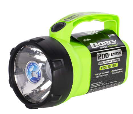 Dorcy Adventure USB Rechargeable 200 Lumens Floatable Lantern