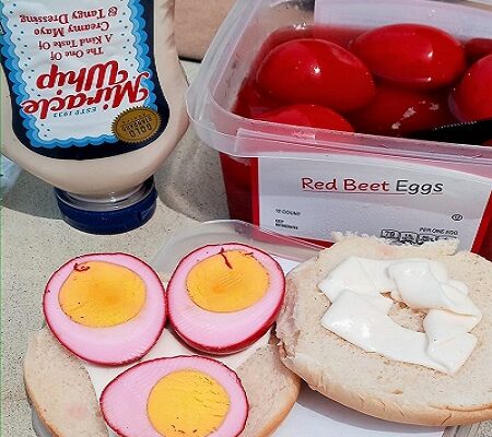 Easy to Make Pickled Egg Sandwiches