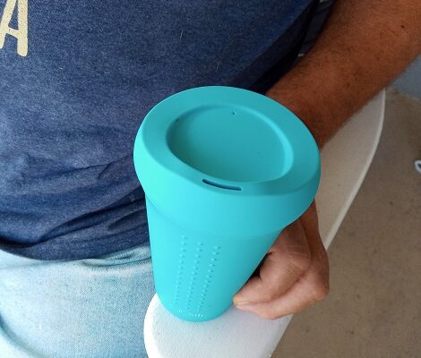 GoSili Reusable Silicone On-The-Go Drinking Cup