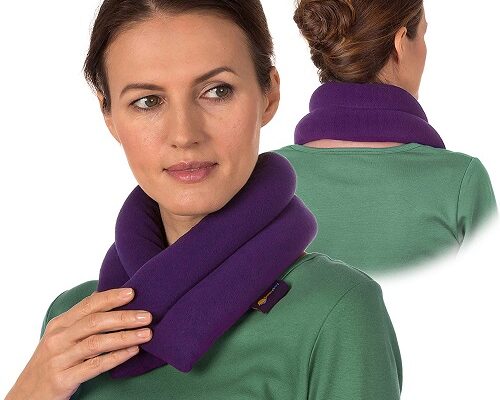 The SunnyBay Aromatherapy Lavender Heated Neck and Shoulder Wrap