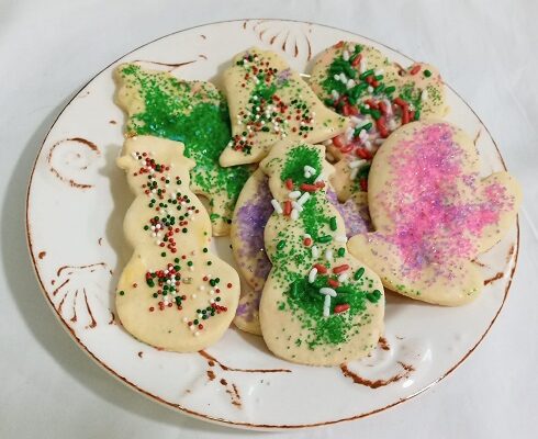 Sand Tarts Cut-Out Christmas Cookies Recipe