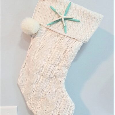 Quick and Easy Coastal Beach Christmas Stockings