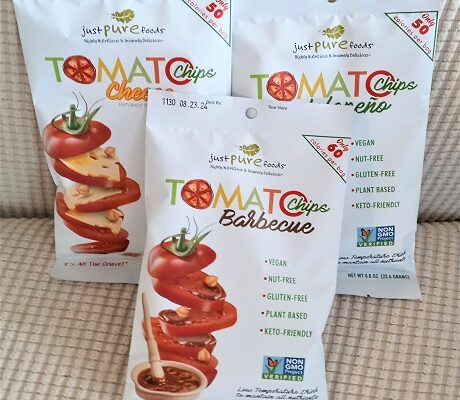Just Pure Foods Nutritious and Delicious Tomato Chips