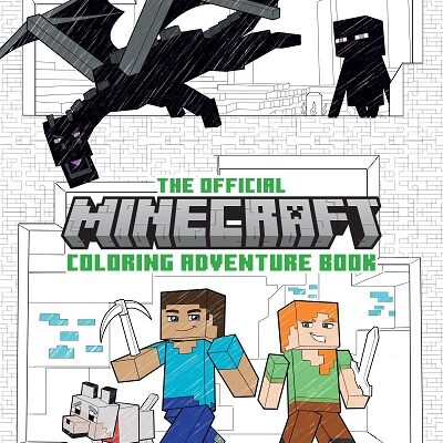 The Official Minecraft Coloring Adventure Book