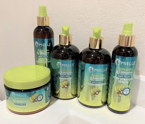 Tame the Frizz with Mielle Avocado & Tamanu Anti-Frizz System