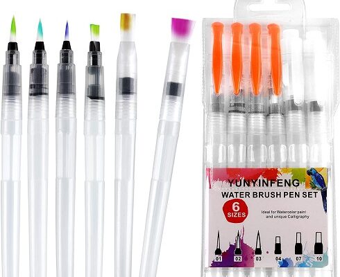 Fun and Easy Ways to Use a Water Brush Pen Set