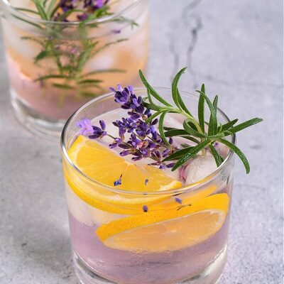 Lavender Lemonade Spritzer Cocktail Recipe