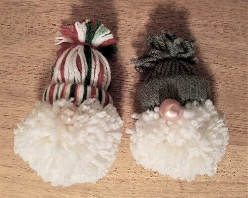 Easy-to-Make Old Fashion Pom-Pom Gnomes