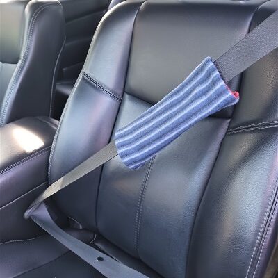 How to Make Fleece Wraparound Seat Belt Covers