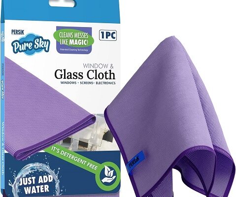 Persik Pure Sky Window and Glass Cleaning Cloths