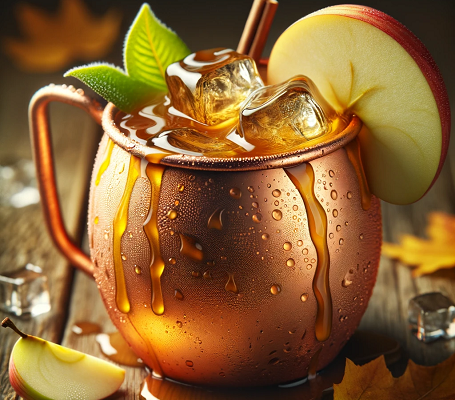 Caramel Apple Mule Cocktail Recipe