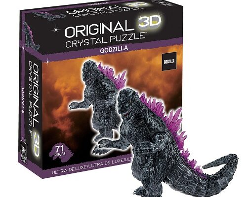 Ultra-Deluxe Original 3D Crystal Puzzle Godzilla