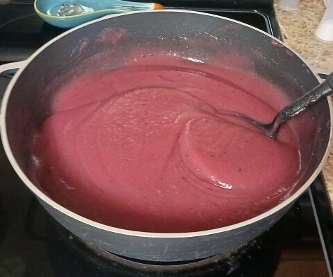 How to Make and Freeze Blueberry Applesauce