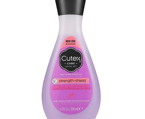 Cutex Strength Shield Nail Polish Remover – Best for Removing Glitter and Gels