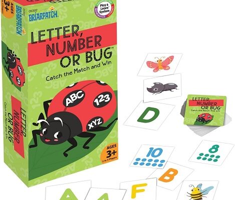 Letter, Number or Bug Briarpatch Preschool Game