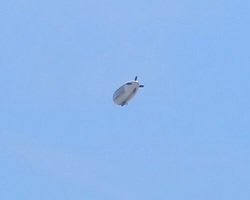 Look Up – You May See A Blimp!