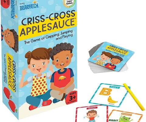 Criss-Cross Applesauce Preschool Game from Briarpatch